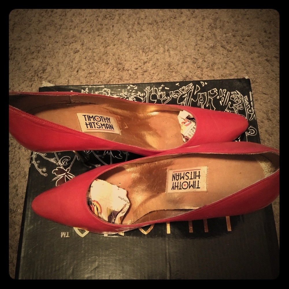 High heel shoes